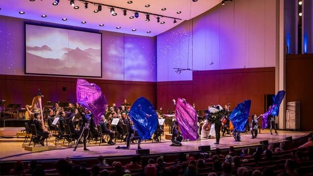 Photograph of Students at the Symphony