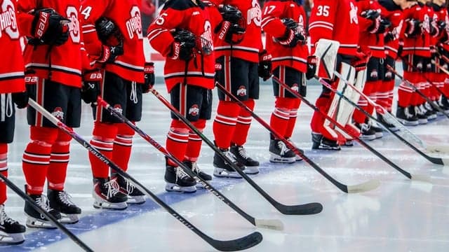 Photograph of Ohio State Buckeyes Women's Hockey