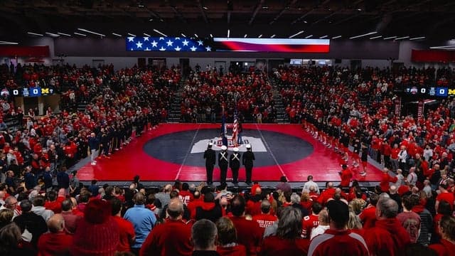 Photograph of Ohio State Buckeyes Wrestling