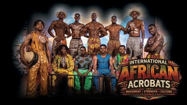 Photograph of The International African Acrobats