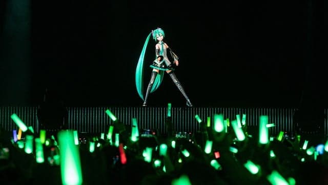 Photograph of Hatsune Miku
