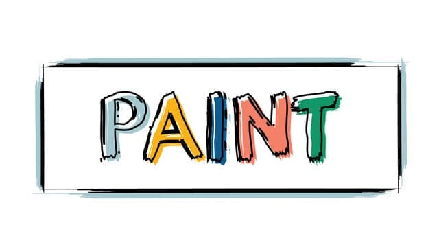 Photograph of Paint