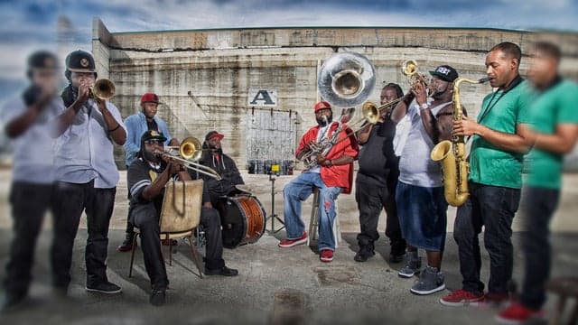 Photograph of Hot 8 Brass Band