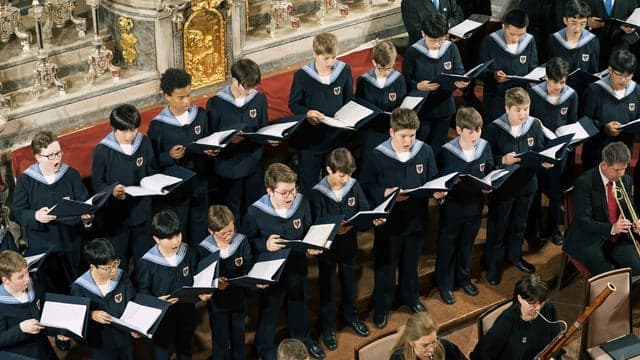 Photograph of Vienna Boys Choir