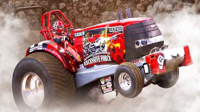 Photograph of National Farm Machinery Show Championship Tractor Pull